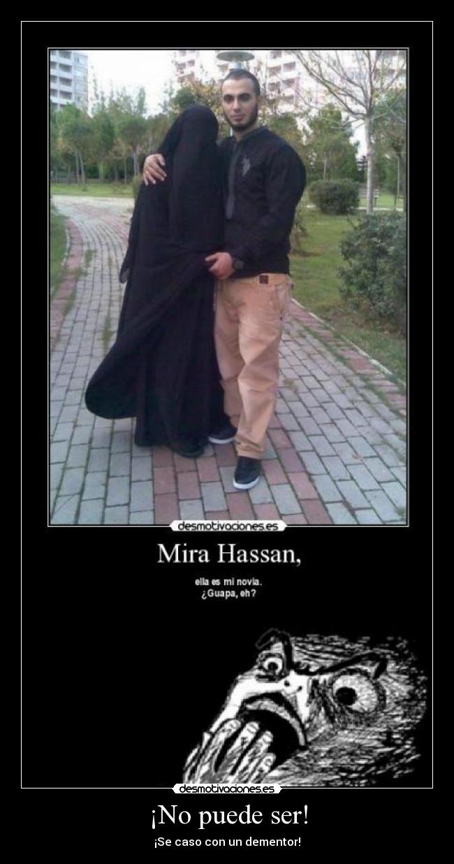 ¡No puede ser! - ¡Se caso con un dementor!