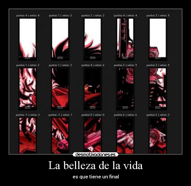 La belleza de la vida -