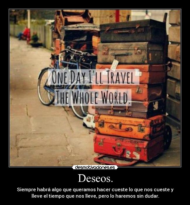 Deseos. - 