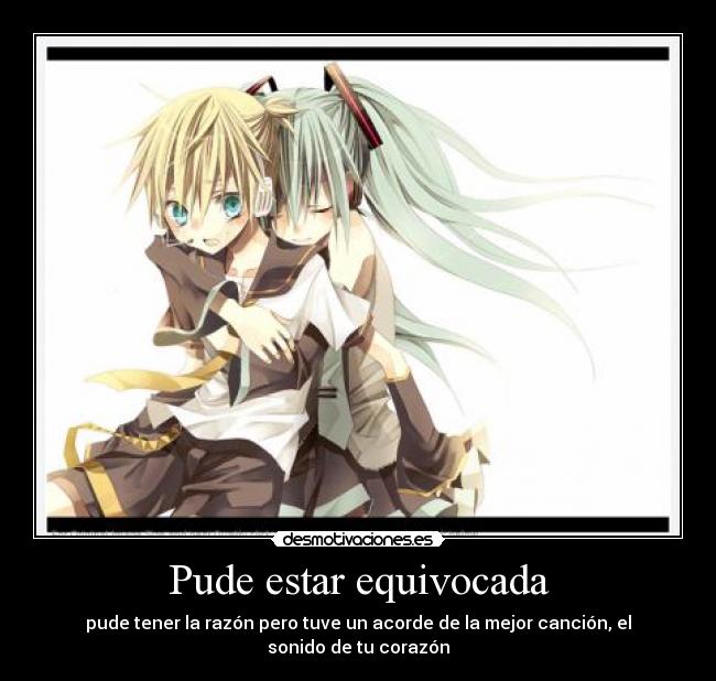 carteles miku len desmotivaciones