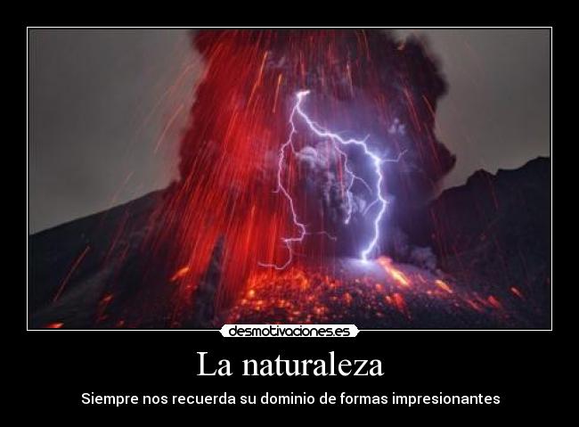 La naturaleza -