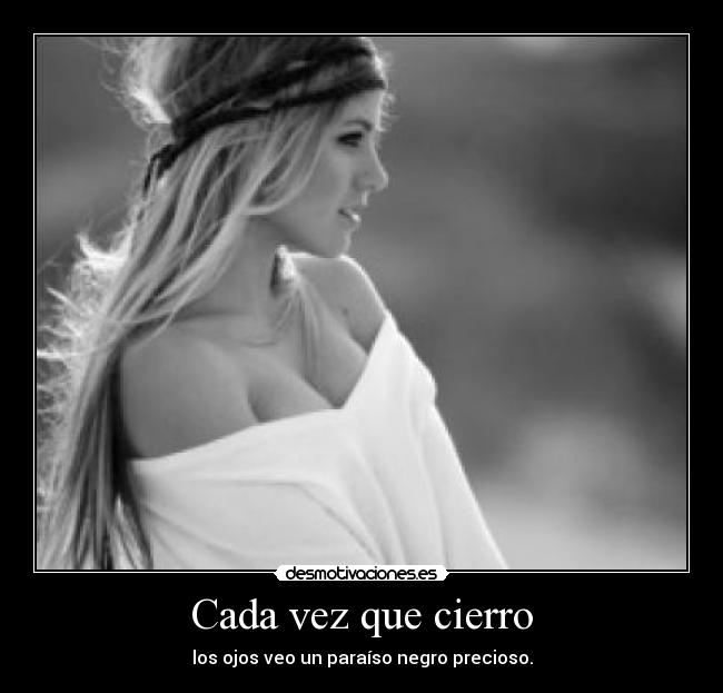 Cada vez que cierro - 