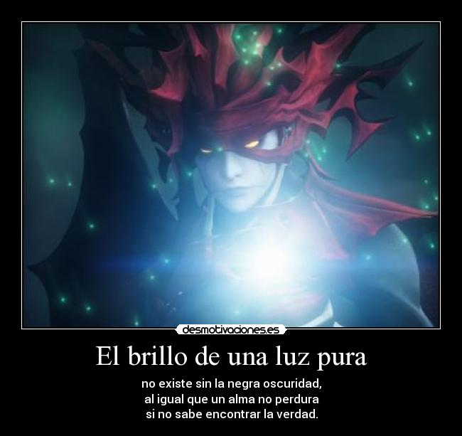 El brillo de una luz pura -