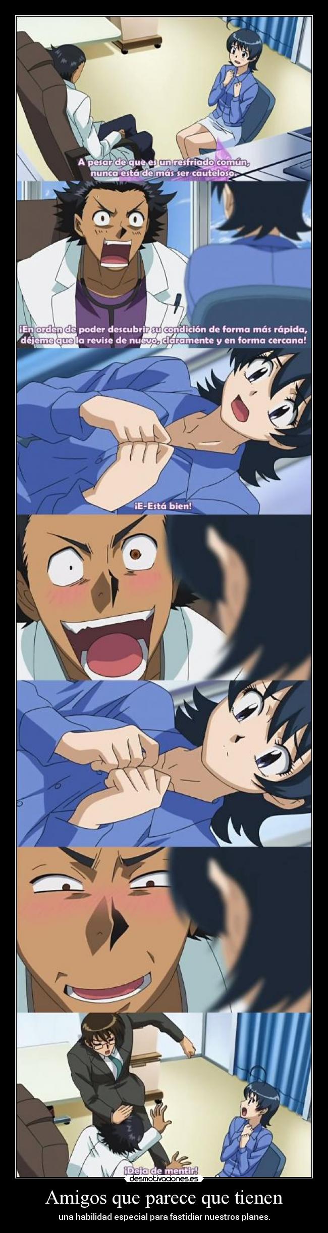 Amigos que parece que tienen -