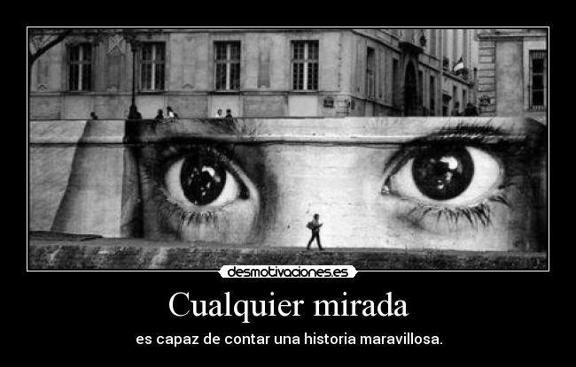 Cualquier mirada - 