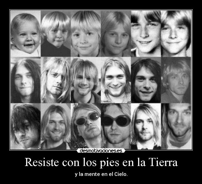 Resiste con los pies en la Tierra - y la mente en el Cielo.