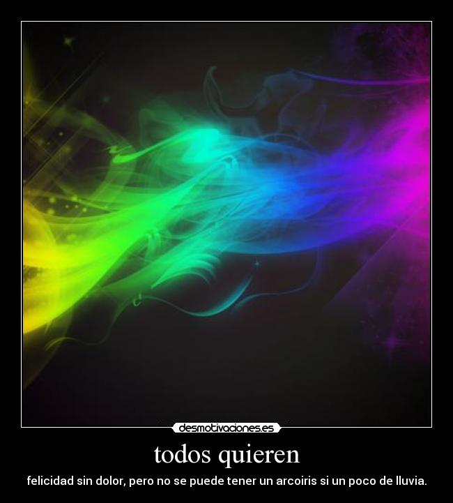 todos quieren - 