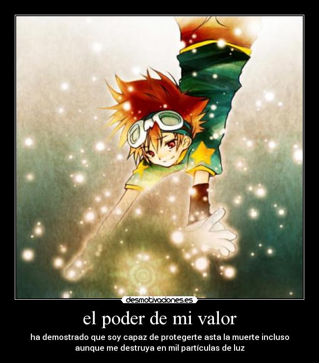 el poder de mi valor -