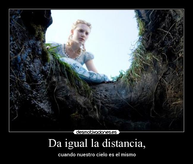 carteles distancia alice desmotivaciones