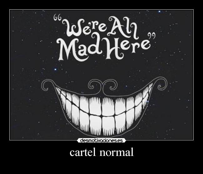 cartel normal - 