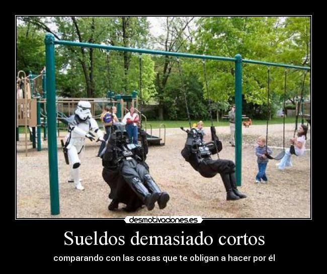 Sueldos demasiado cortos -