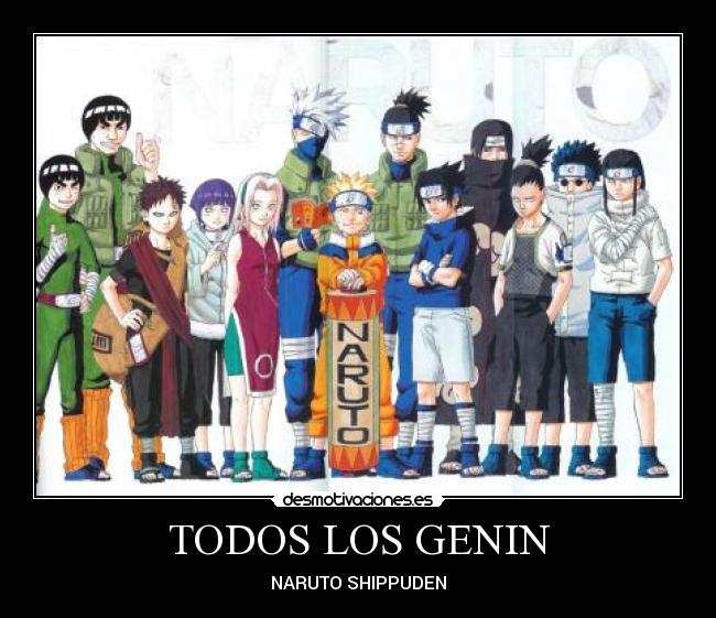 TODOS LOS GENIN -