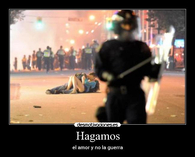 Hagamos - el amor y no la guerra