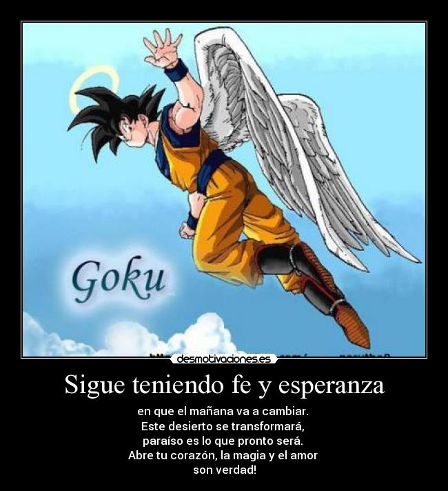 carteles esperanza dragon ball desmotivaciones