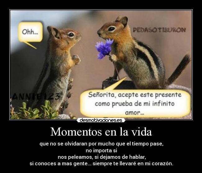 Momentos en la vida - 