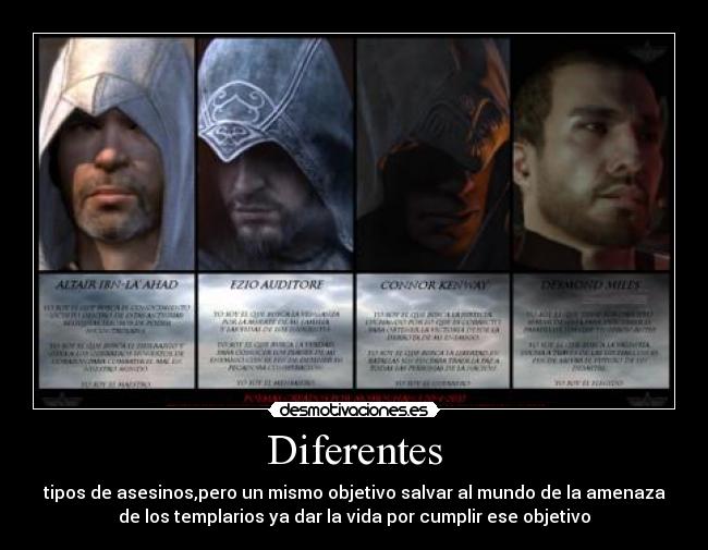 carteles assassins creed desmotivaciones