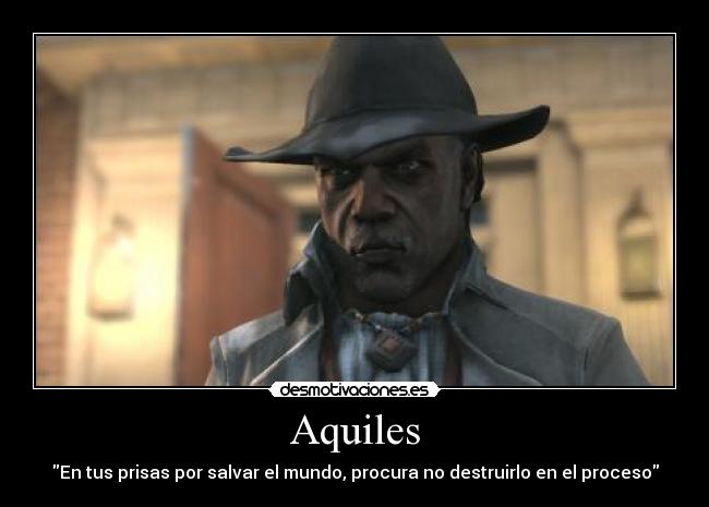 carteles assassins creed aquiles caaf justiciaradical desmotivaciones