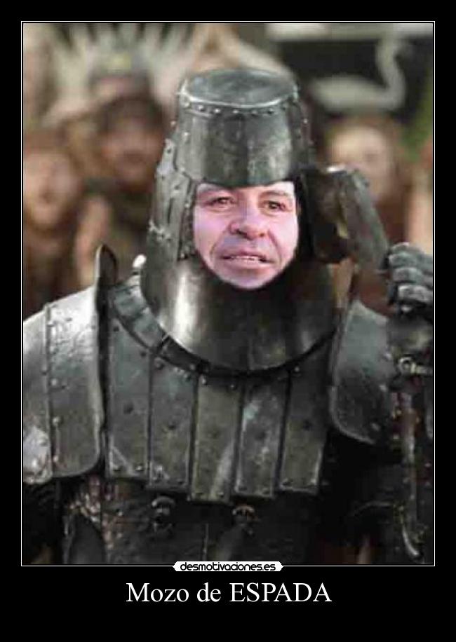Mozo de ESPADA - 