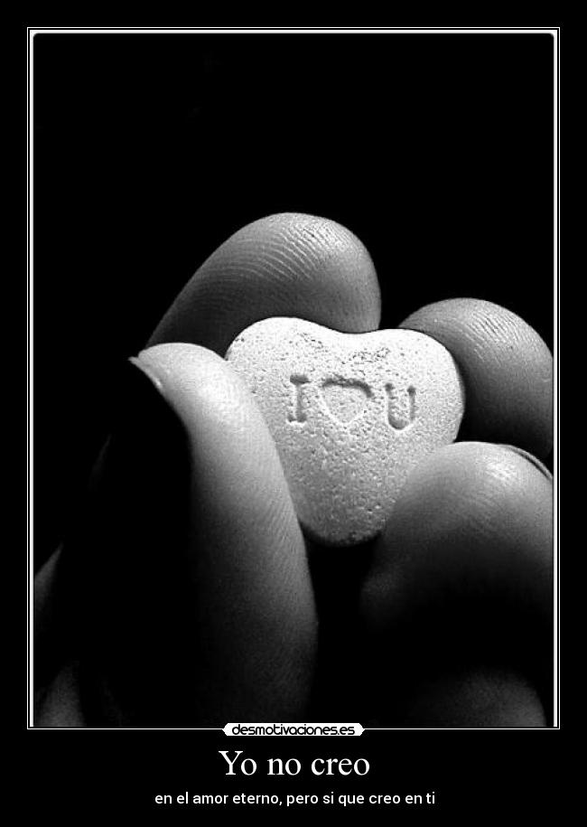 Yo no creo - 
