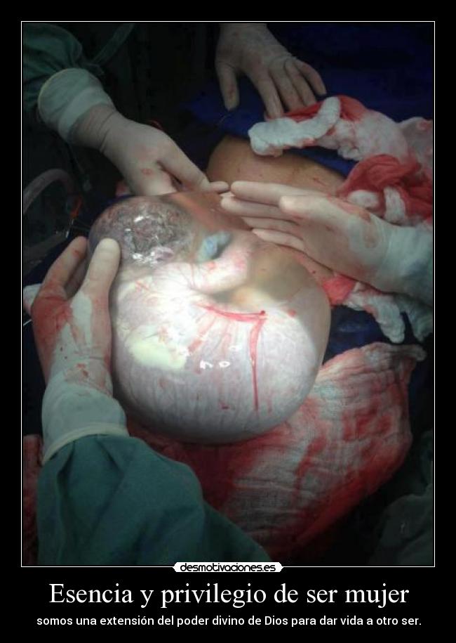 Esencia y privilegio de ser mujer -