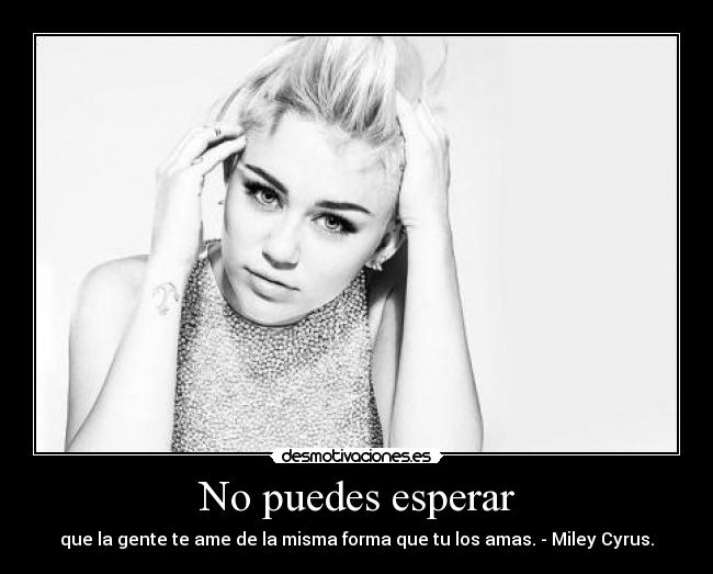 No puedes esperar -