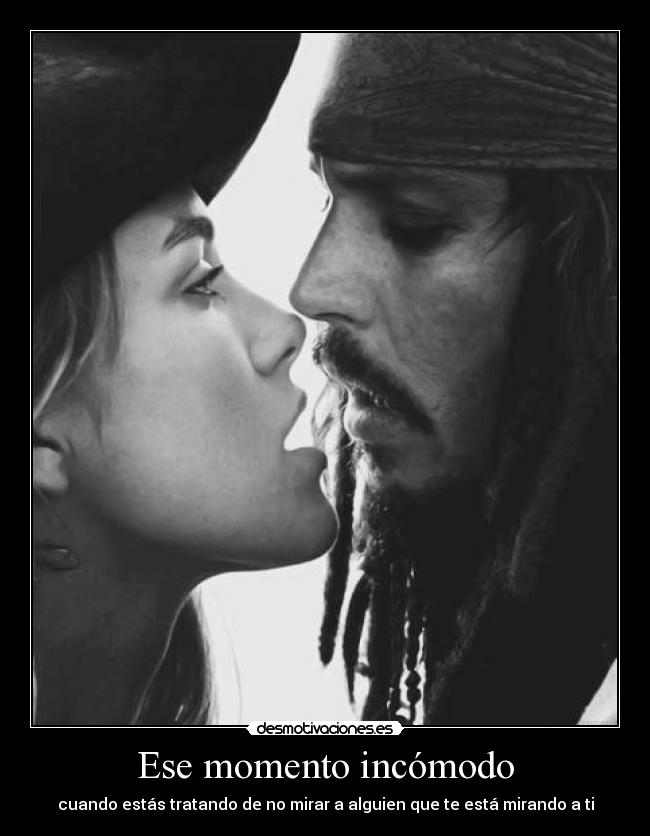 Ese momento incómodo -