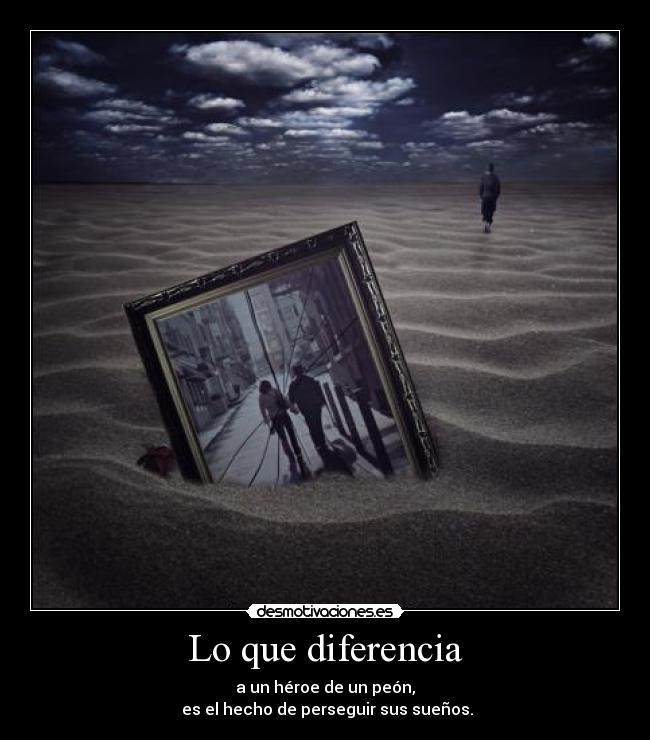 Lo que diferencia -
