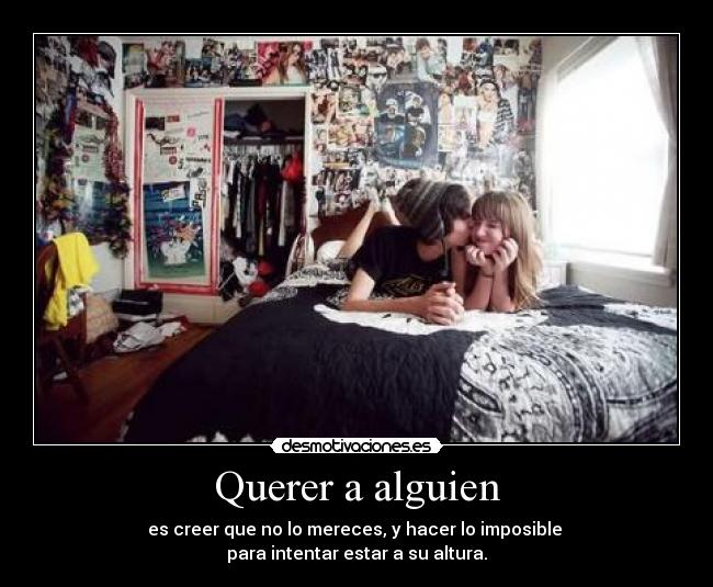 Querer a alguien -