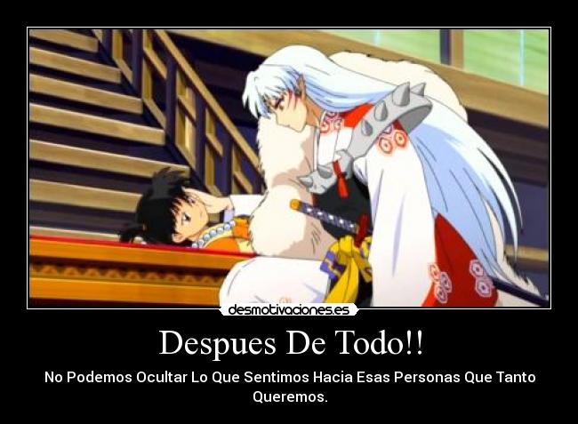 carteles sesshomaru desmotivaciones