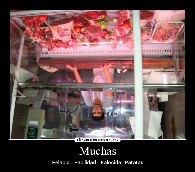 Muchas - Felacio... Facilidad... Falocida...Patatas