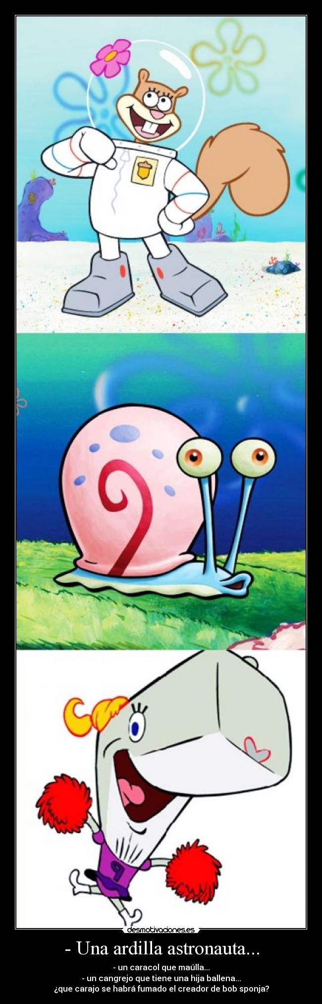 - Una ardilla astronauta... - 