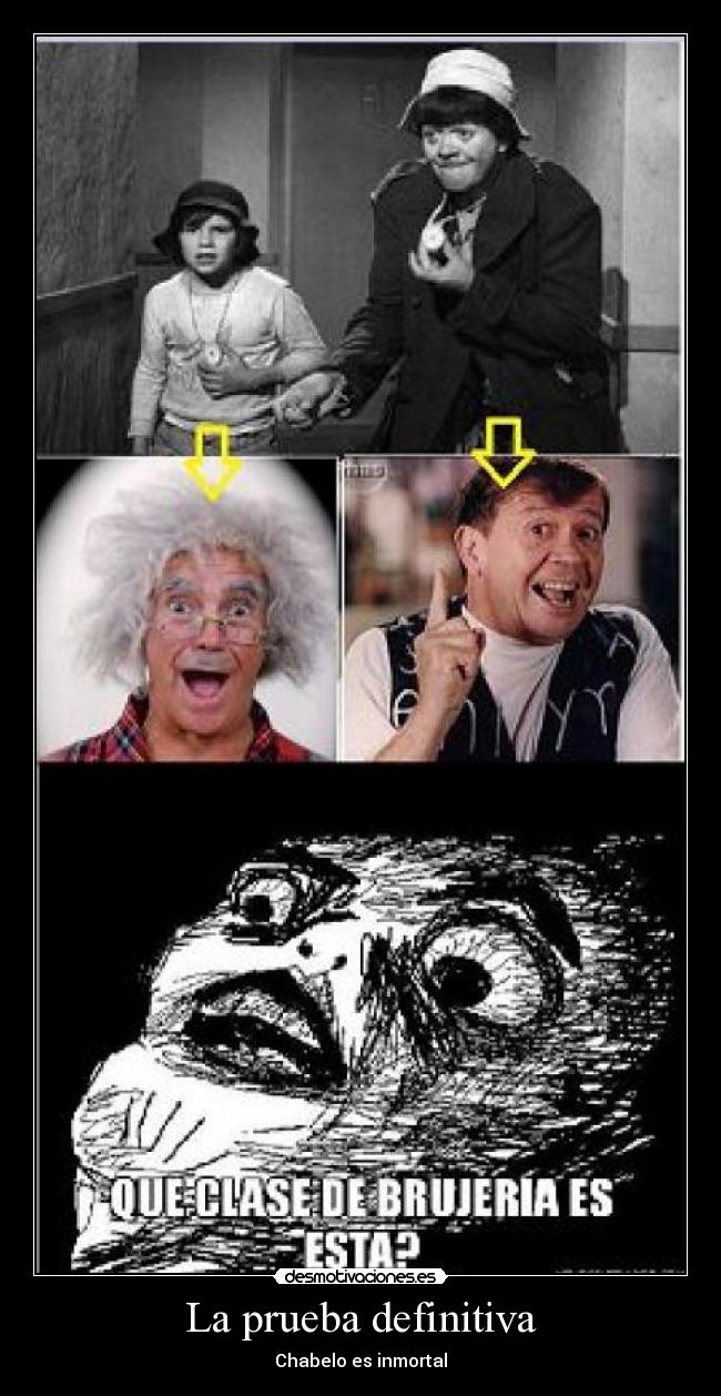 La prueba definitiva - Chabelo es inmortal