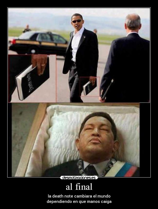 al final - la death note cambiara el mundo
dependiendo en que manos caiga