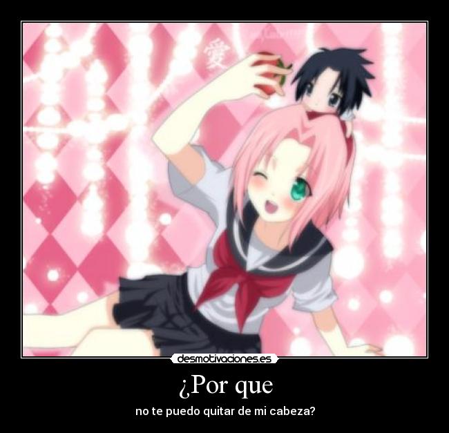 ¿Por que - no te puedo quitar de mi cabeza?