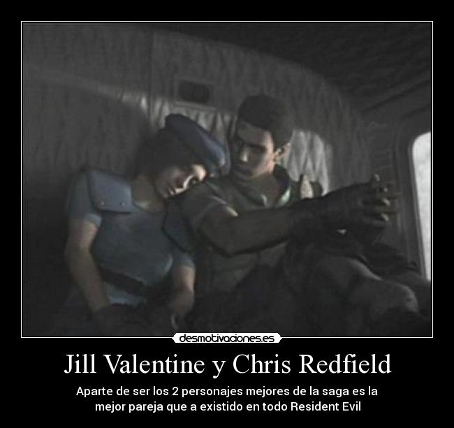 Jill Valentine y Chris Redfield -
