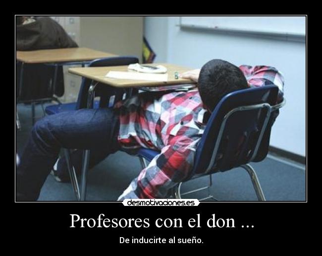 Profesores con el don ... - 