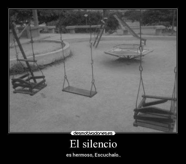 carteles silencio silencio desmotivaciones