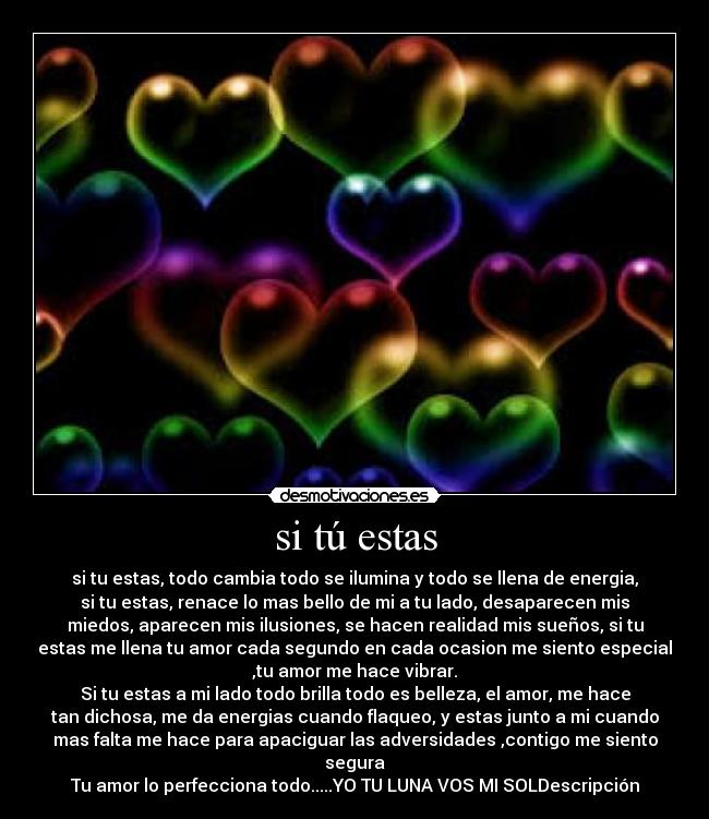 si tú estas - 