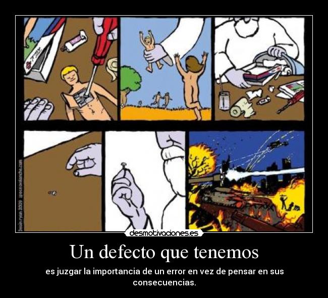 Un defecto que tenemos - 