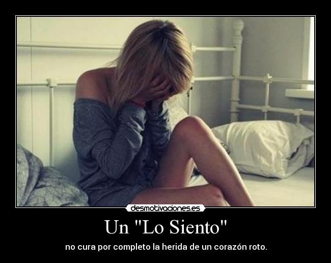 Un Lo Siento -