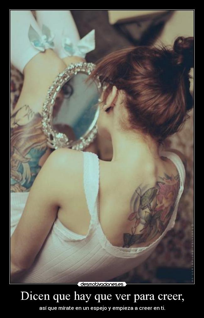 Dicen que hay que ver para creer, - 