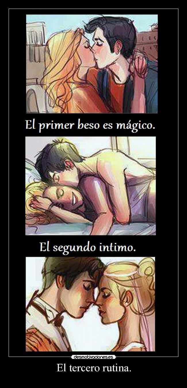 El tercero rutina. -