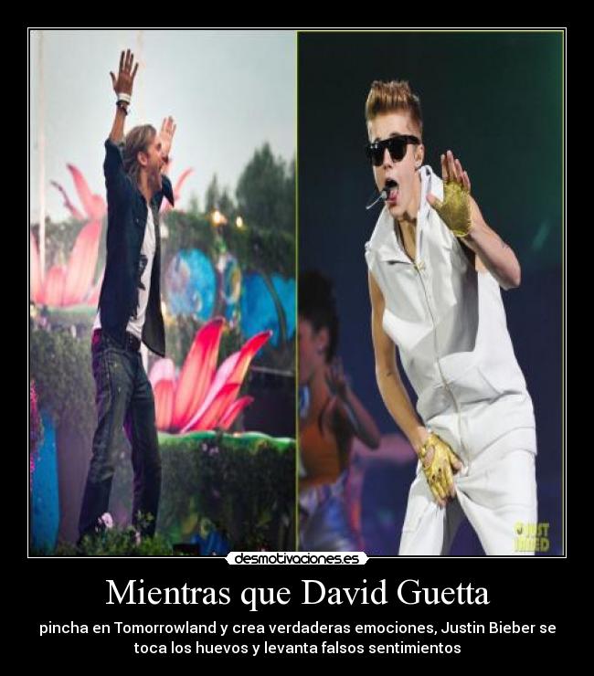 Mientras que David Guetta - 