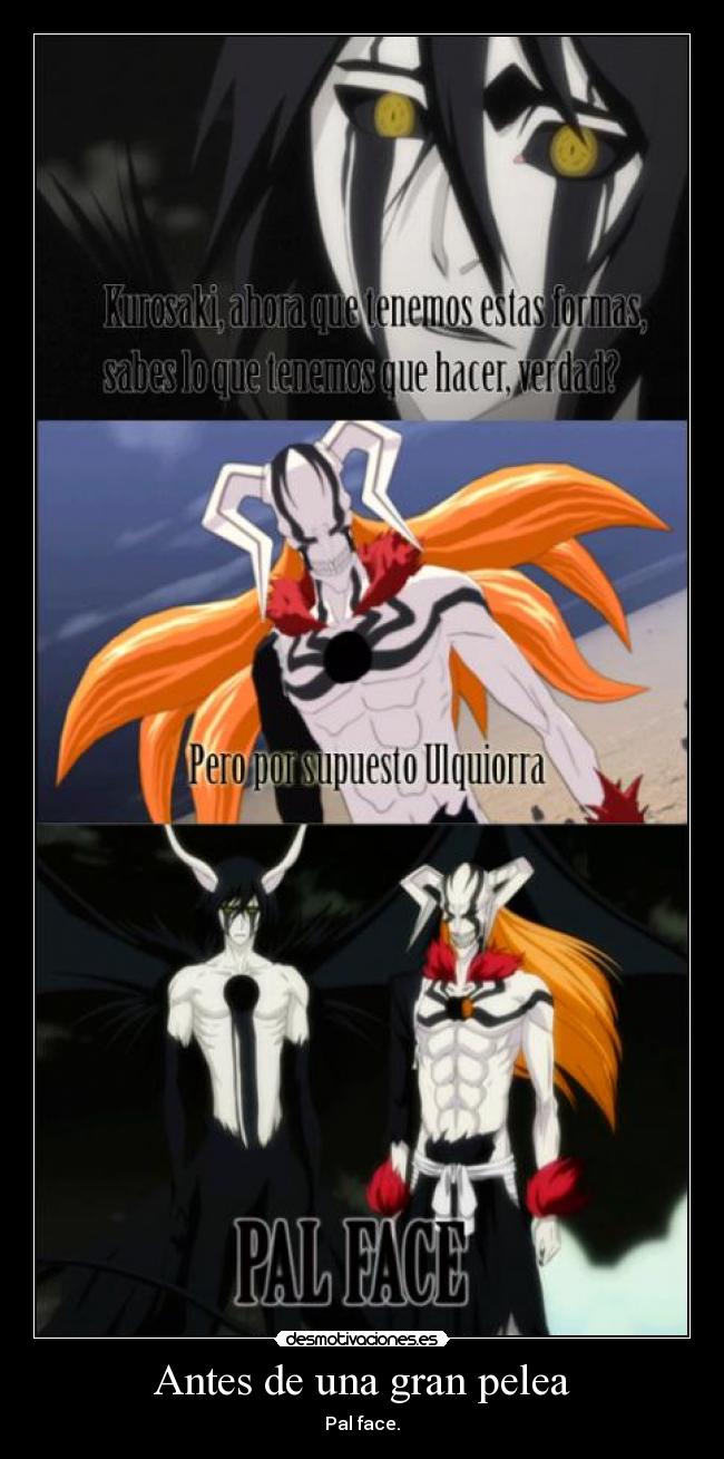 Antes de una gran pelea -