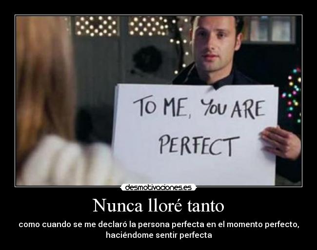 Nunca lloré tanto - 
