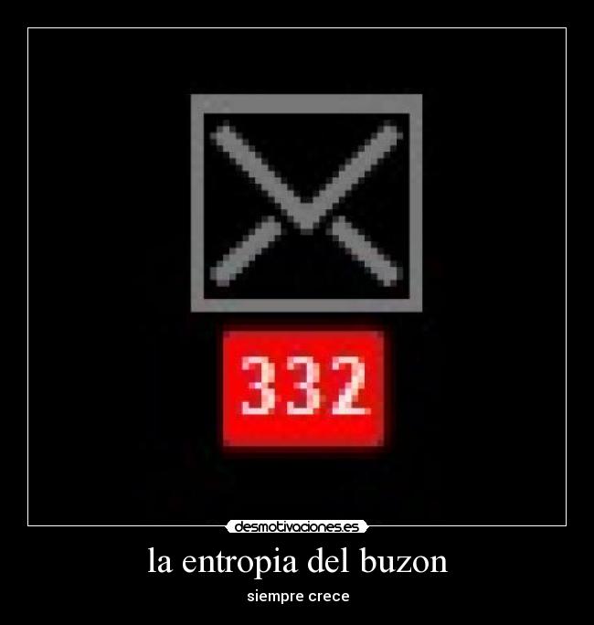 la entropia del buzon - 