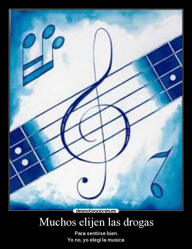 Muchos elijen las drogas -
