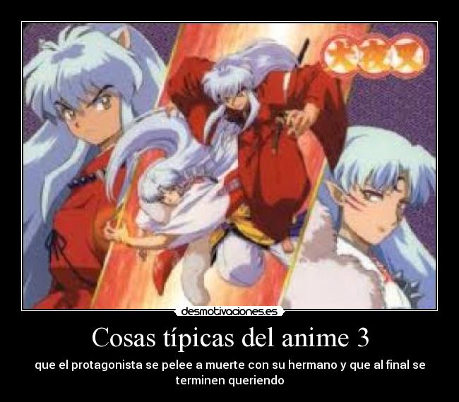 Cosas típicas del anime 3 -