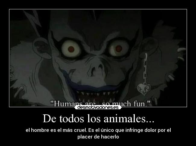 De todos los animales... - 