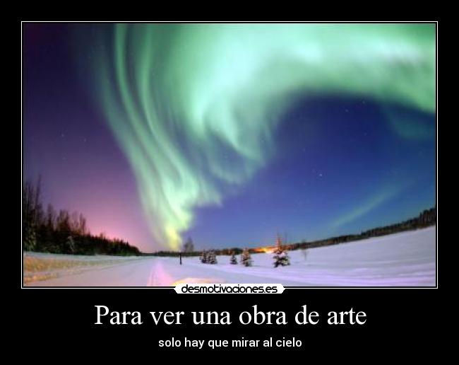 Para ver una obra de arte - 